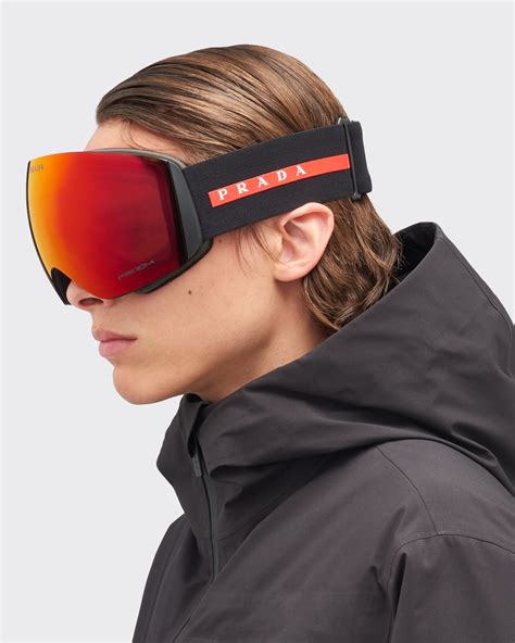 prada linea rossa vps09o|Prada Linea Rossa By Oakley Ski Goggles.